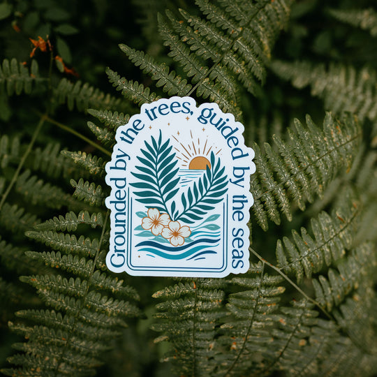 Trees & Seas Sticker