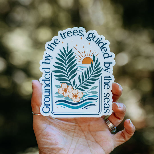 Trees & Seas Sticker