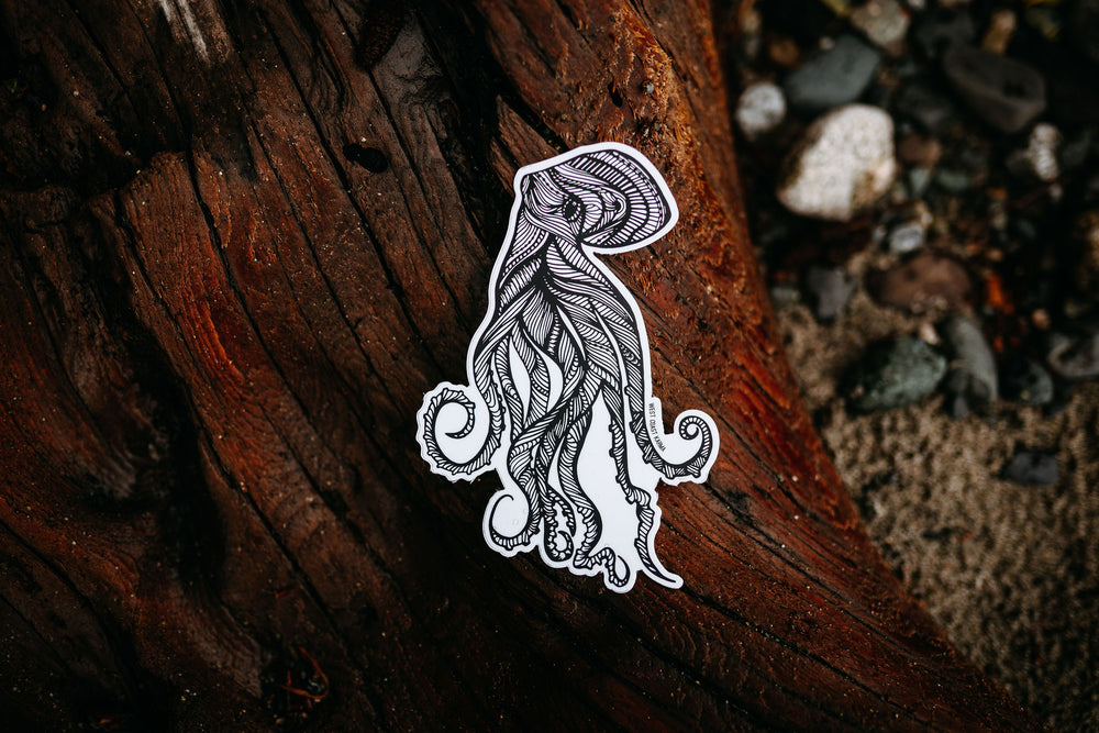 Octopus Vinyl Sticker