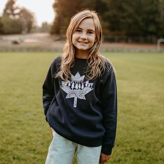 Maple Leaf Crew Kids/Youth Navy