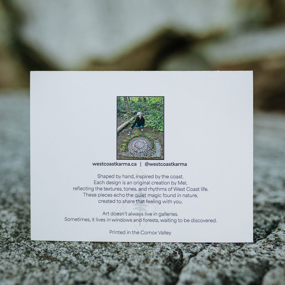 Humpback Art Note Card
