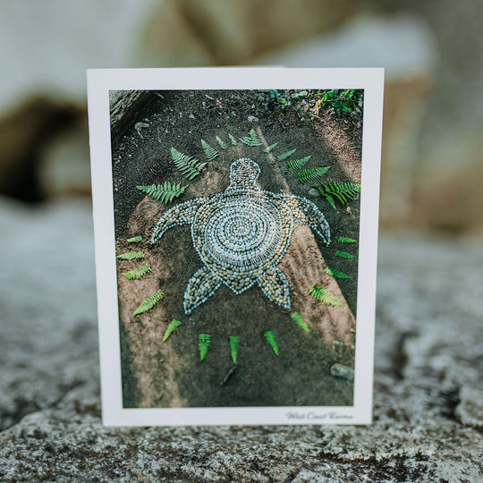 Turtle Art Note Card