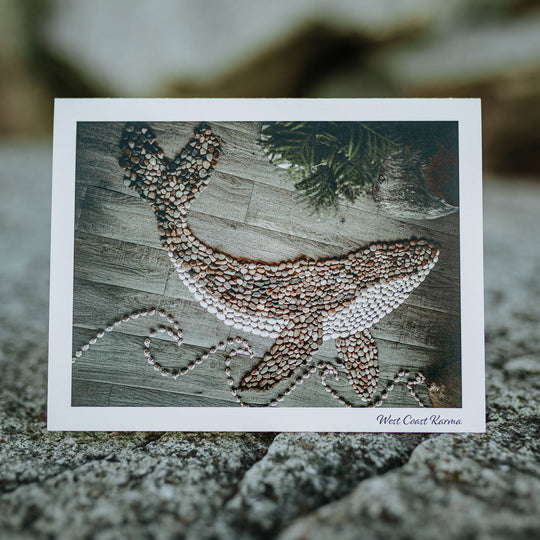 Humpback Art Note Card