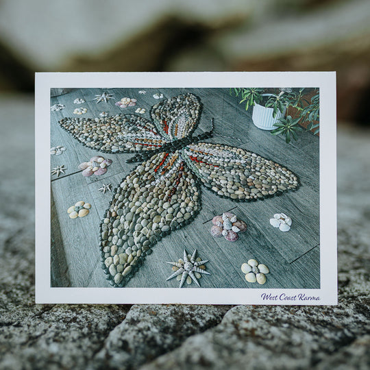 Butterfly Art Note Card
