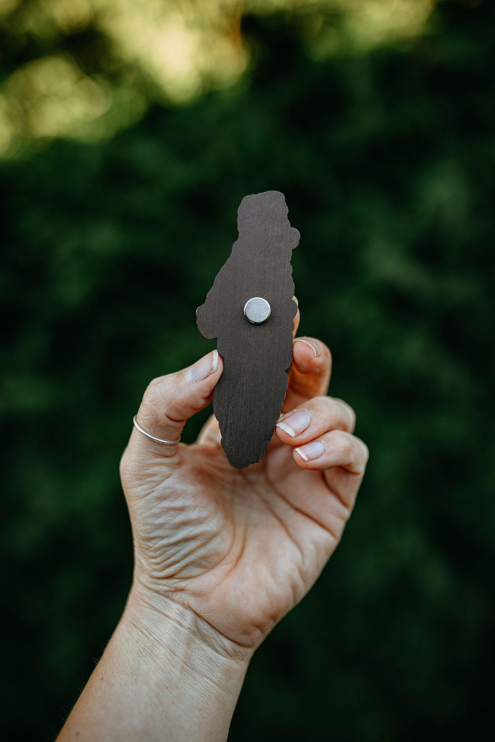 Vancouver Island Wooden Magnet