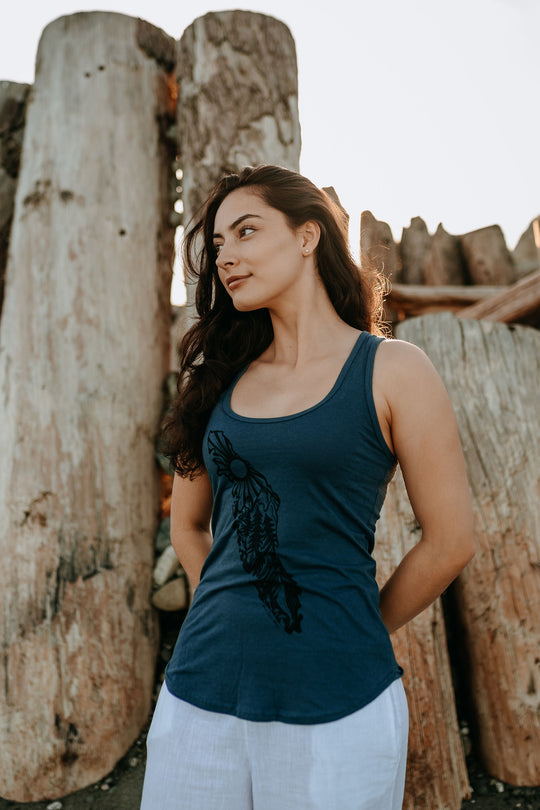 Nature Van Isle Bamboo Tank *Made In Canada*