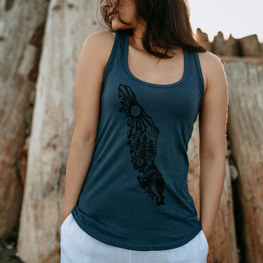 Nature Van Isle Bamboo Tank *Made In Canada*