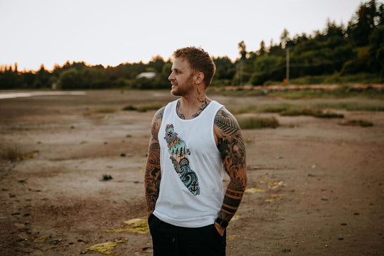 Colourful Vancouver Island Mens Tank