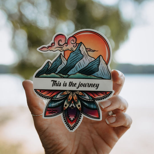This is the journey (Going Coastal Designs) Vinyl Sticker