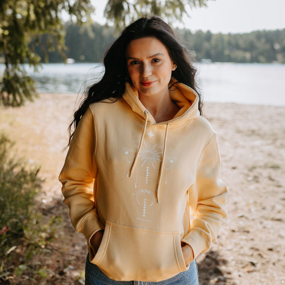 Sun Celestial Hoodie in Pina Colada