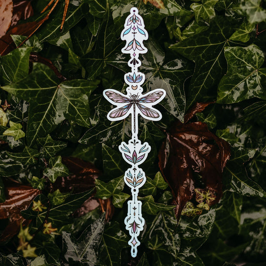 Dainty Dragonfly Stack Sticker