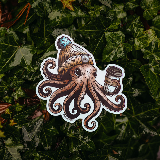 Cozy Octo Sticker