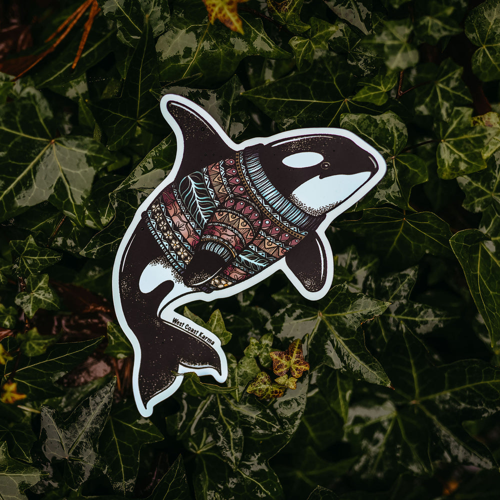 Orca Sweater Sticker