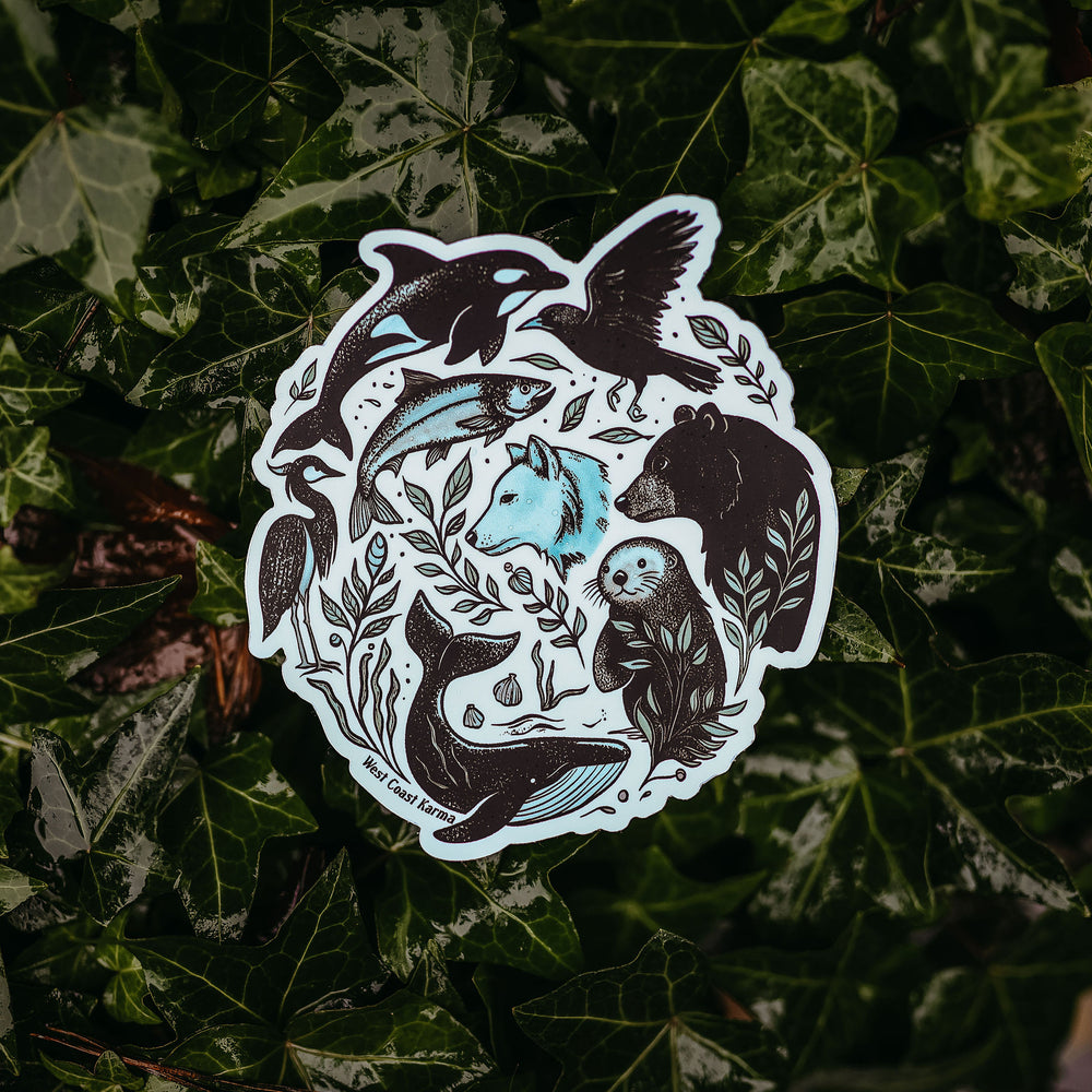 Nature Circle Sticker