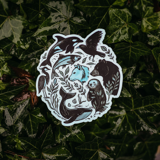 Nature Circle Sticker