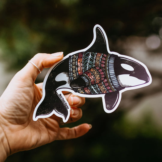 Orca Sweater Sticker