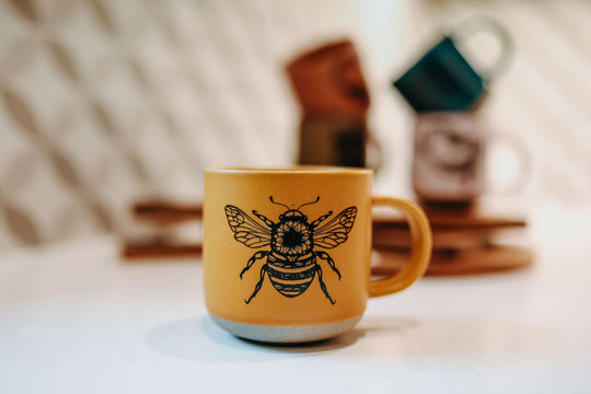 Sunflower Bee Mug