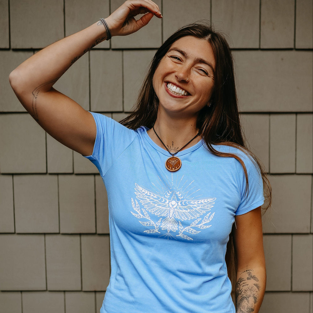 Sun Bird Ladies Bamboo Fitted Tee * Made In Canada*