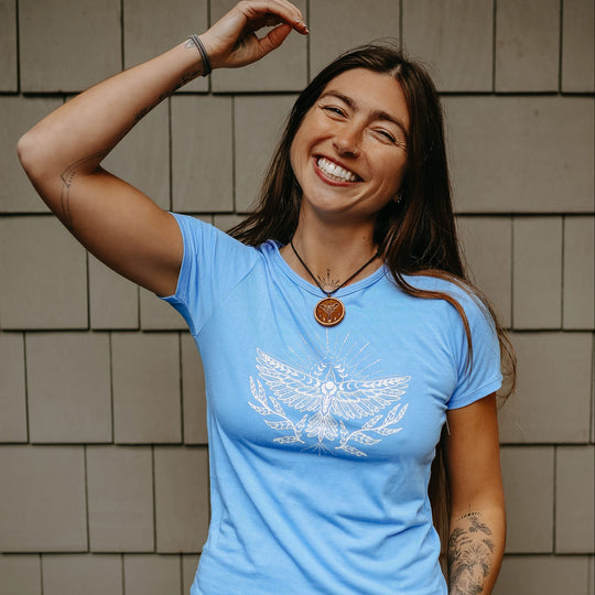 Sun Bird Ladies Bamboo Fitted Tee * Made In Canada*