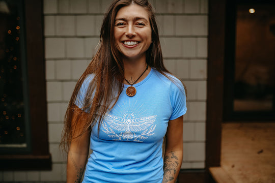 Sun Bird Ladies Bamboo Fitted Tee * Made In Canada*