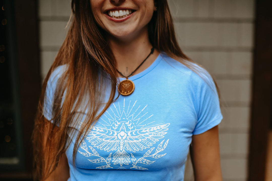 Sun Bird Ladies Bamboo Fitted Tee * Made In Canada*