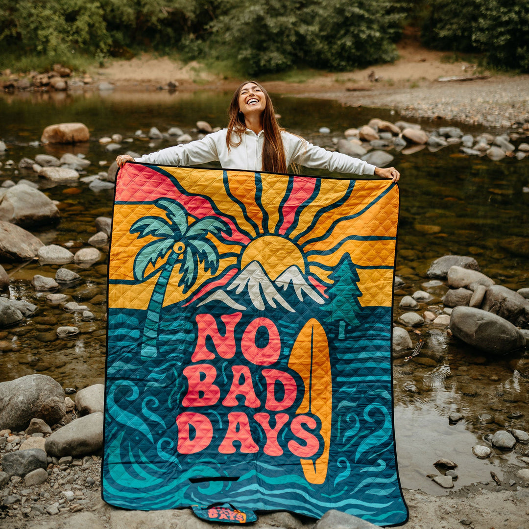 No Bad Days Adventure Blanket