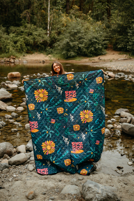 No Bad Days Adventure Blanket