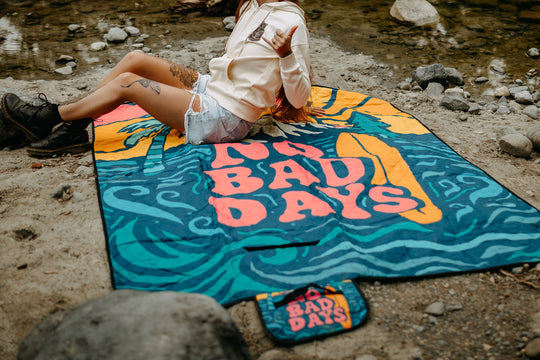 No Bad Days Adventure Blanket