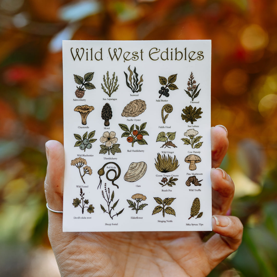 Wild West Edibles Vinyl Sticker