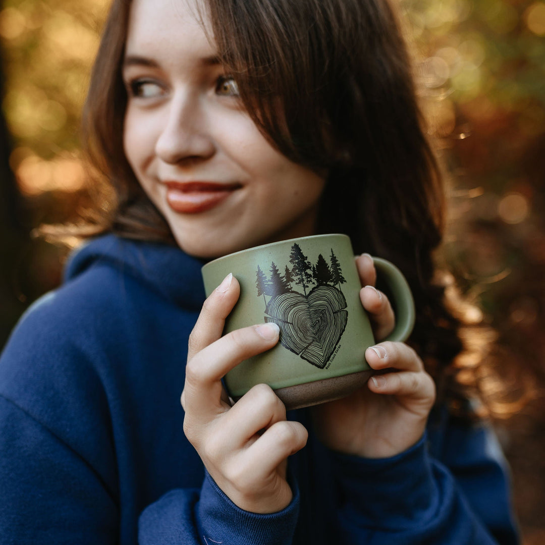 Heart Tree Round Mug