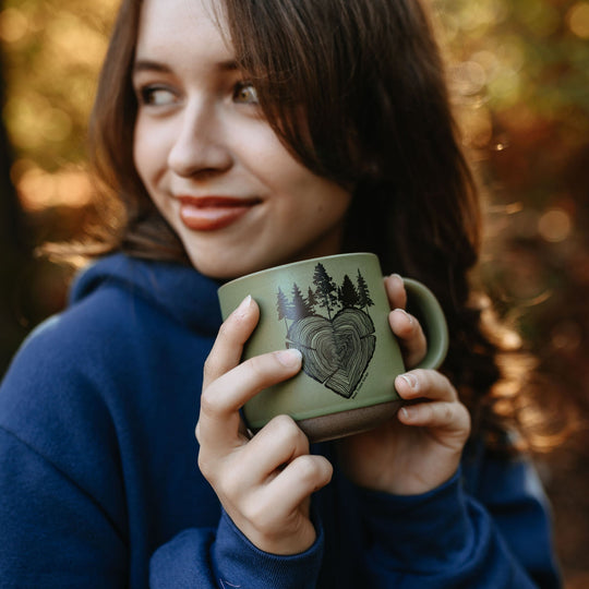 Heart Tree Round Mug