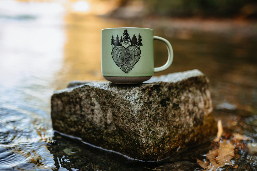Heart Tree Round Mug
