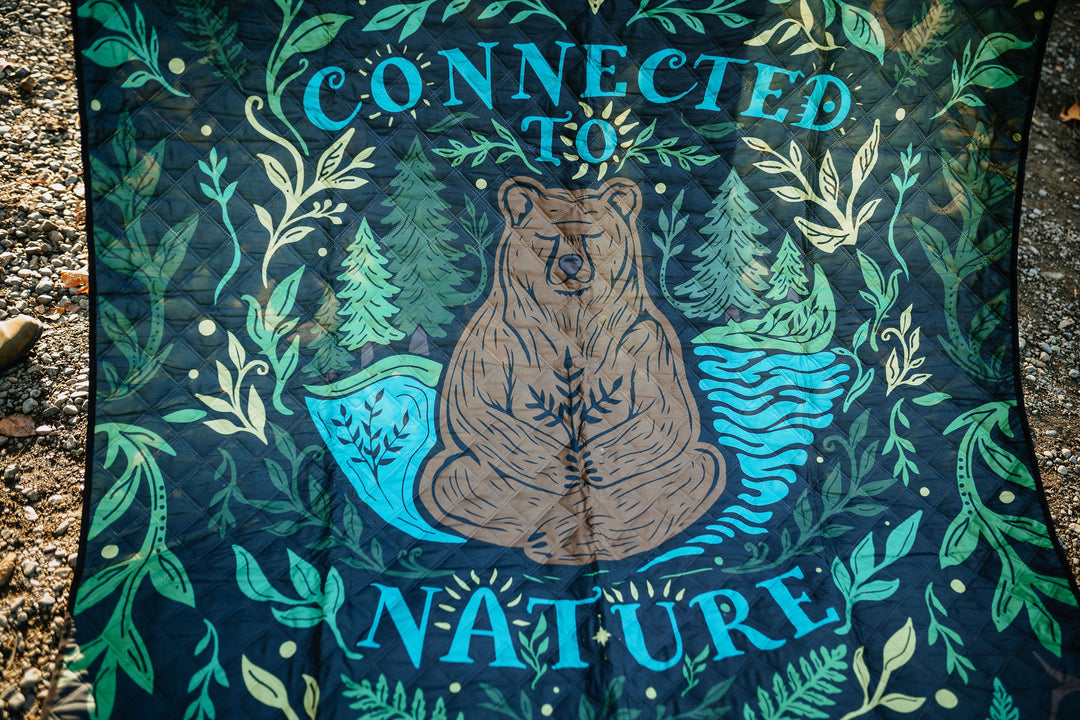 Connected To Nautre Adventure Blanket