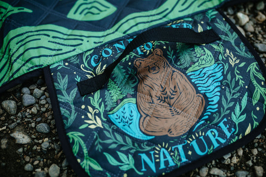 Connected To Nautre Adventure Blanket