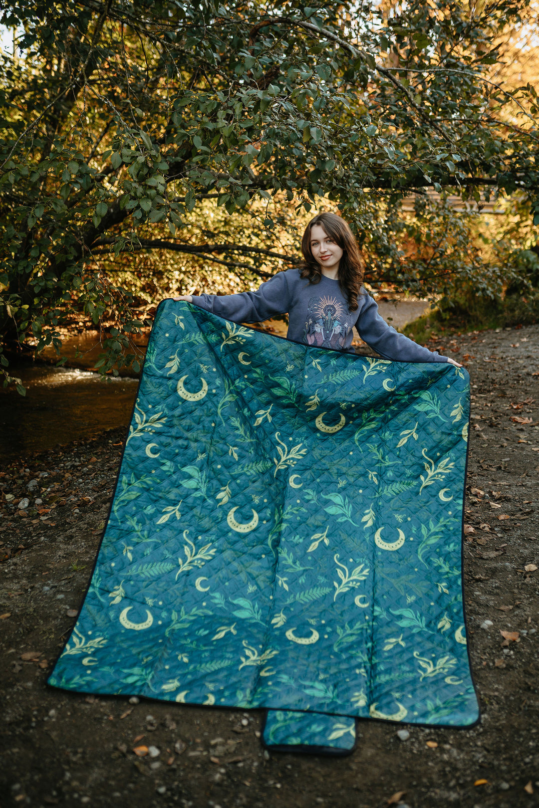 Connected To Nautre Adventure Blanket
