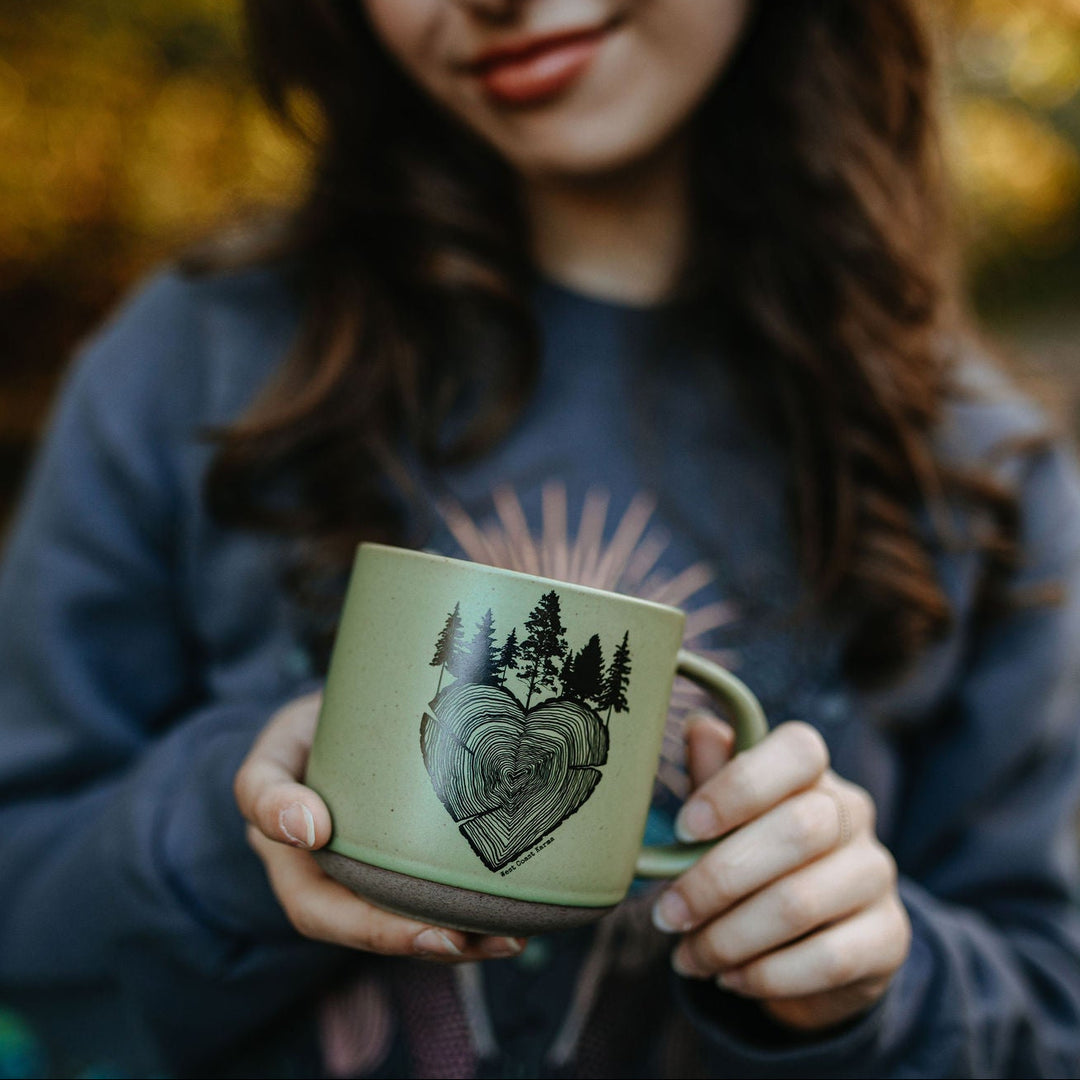 Heart Tree Round Mug