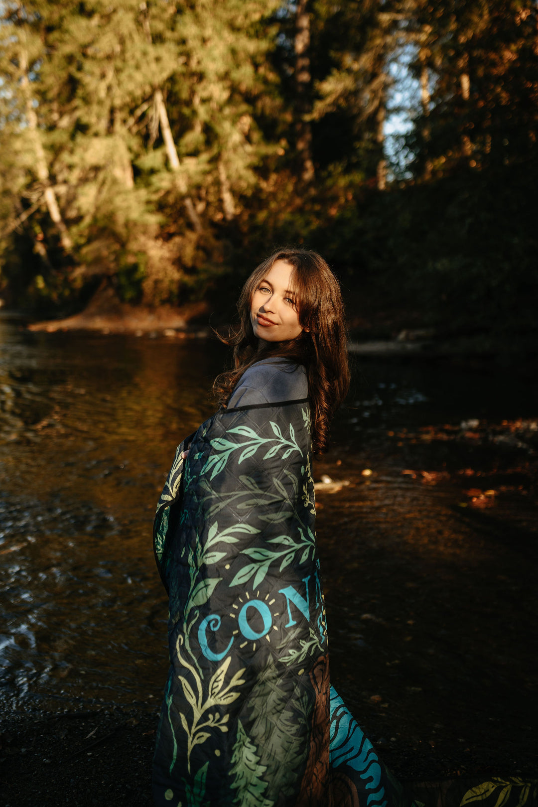 Connected To Nautre Adventure Blanket