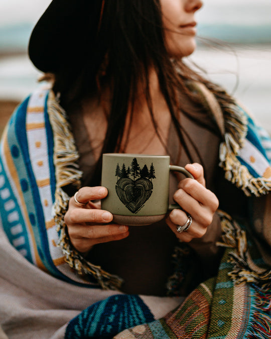 Heart Tree Round Mug