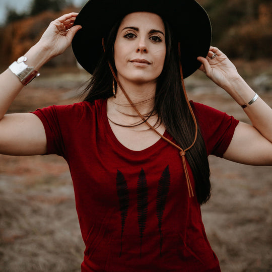 Three Ferns Bamboo/Organic Cotton Tee *Made in Canada*