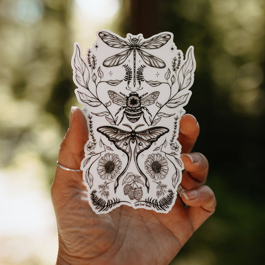 Flying Fauna Sticker