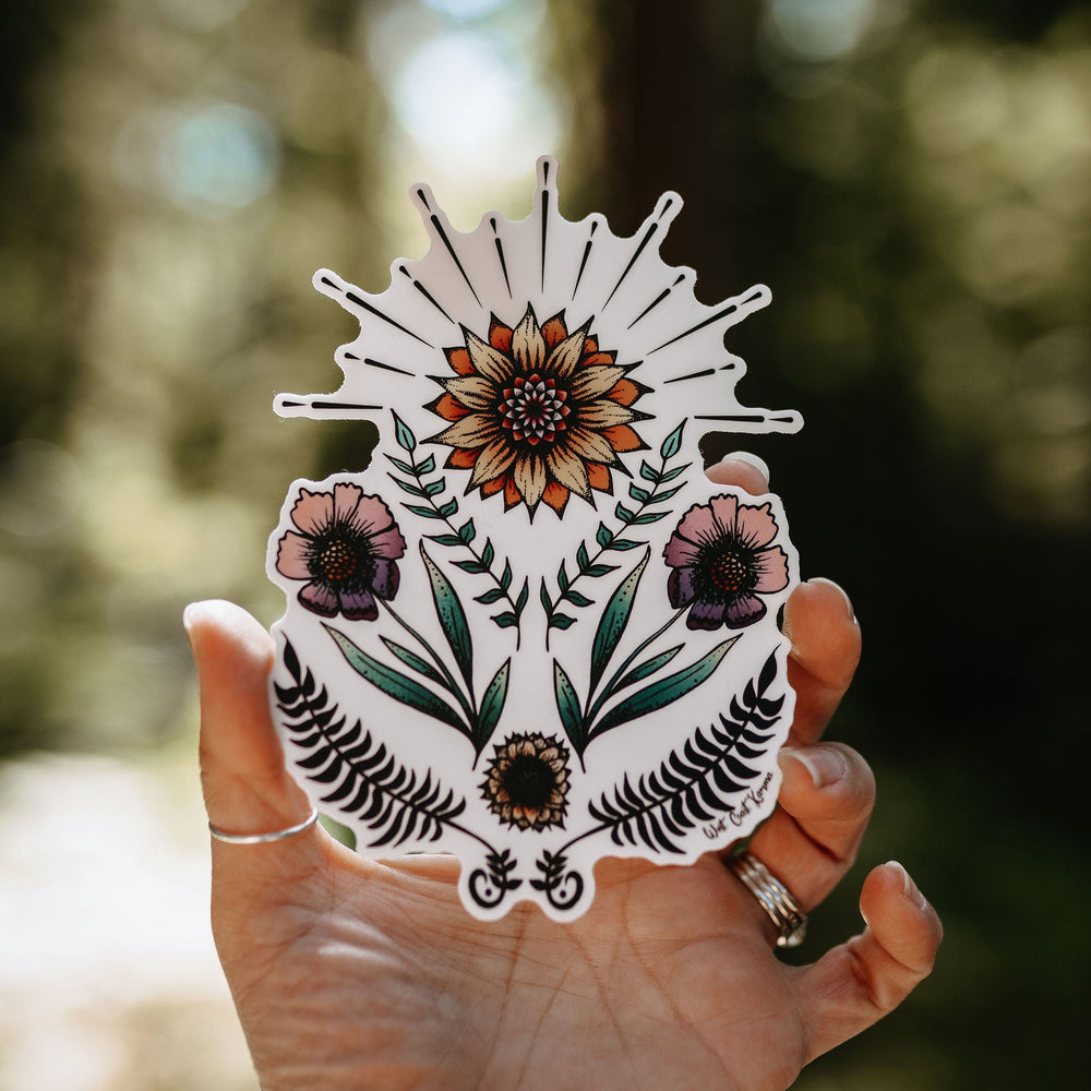 Flower Power Sticker