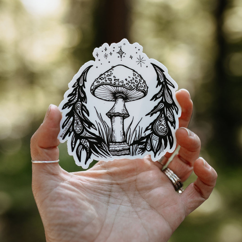Amanita Mushroom Sticker