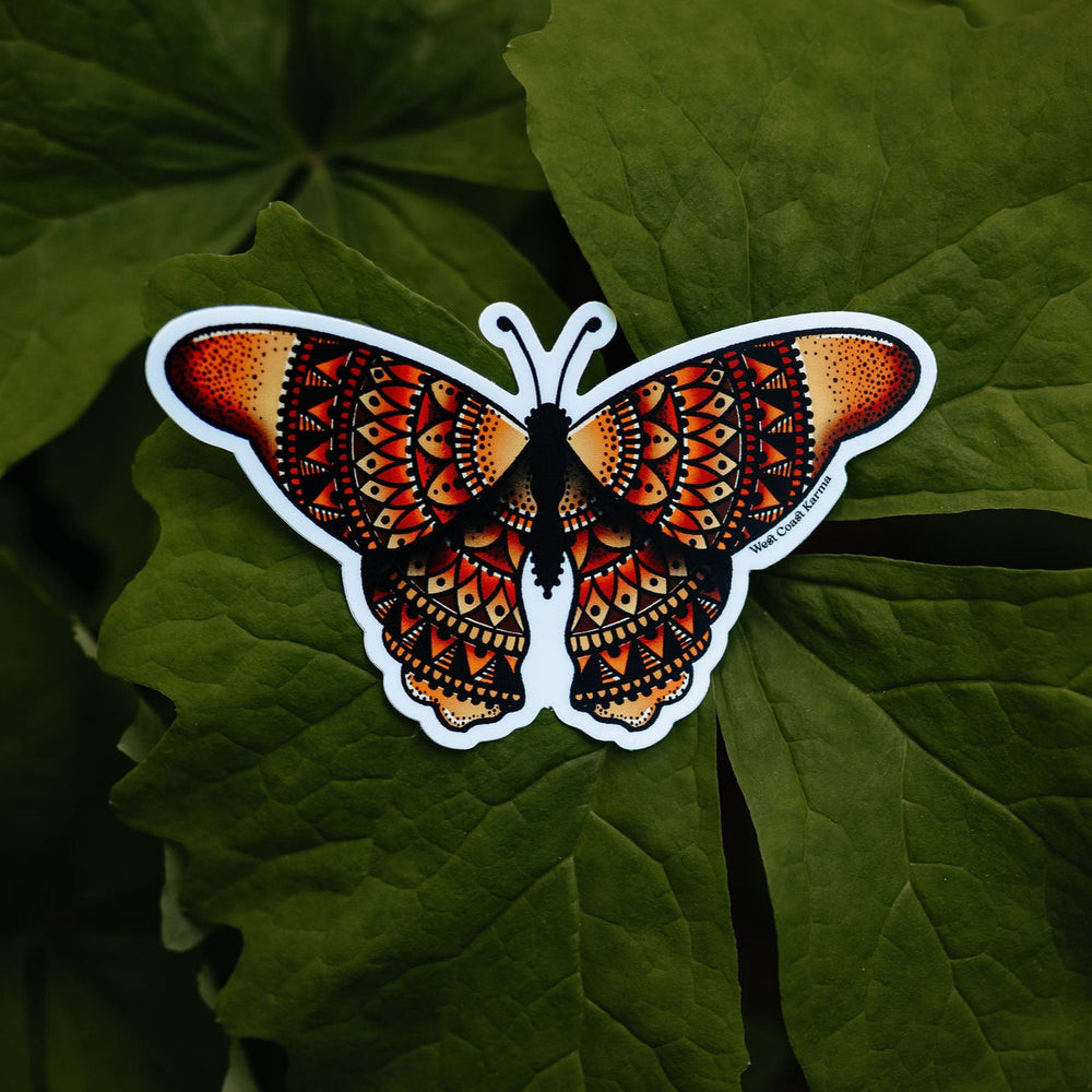 Monarch Butterfly Sticker