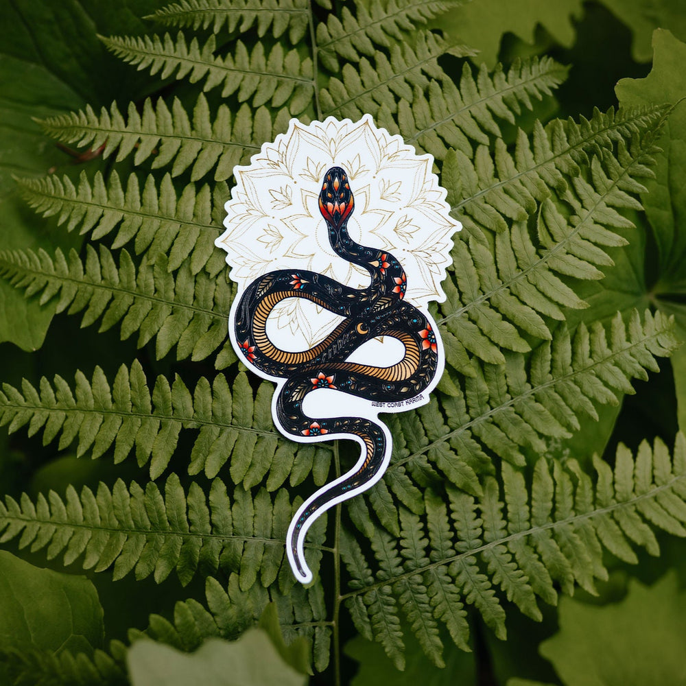 Gold Mandala Year Of The Snake Sticker