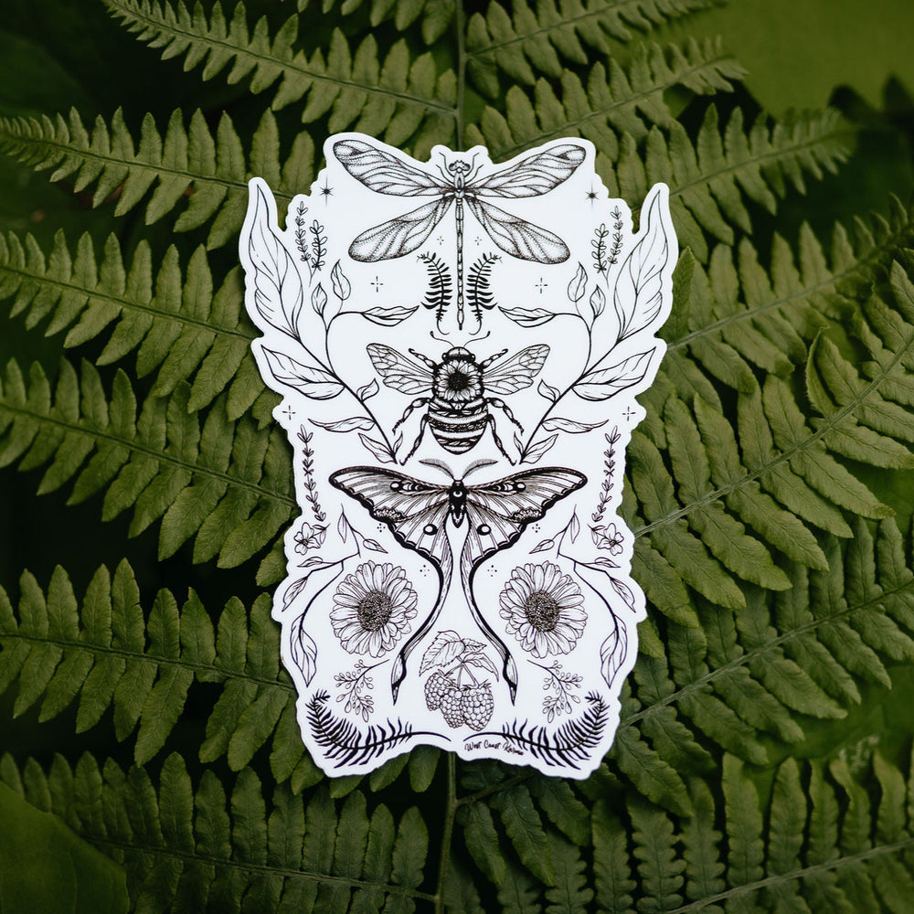 Flying Fauna Sticker