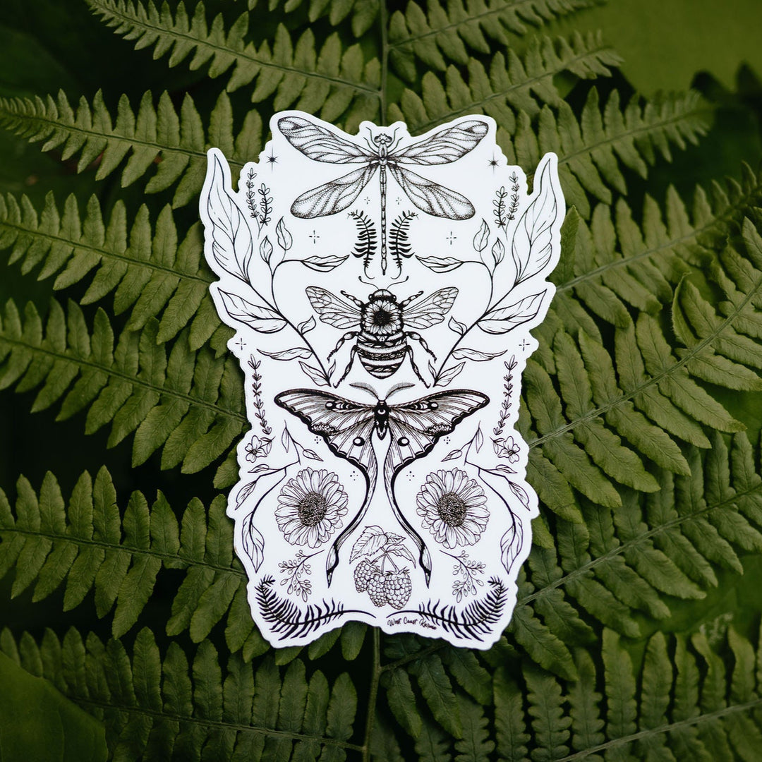 Flying Fauna Sticker