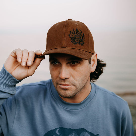 Bear Paw Classic Flex Hat- Brown