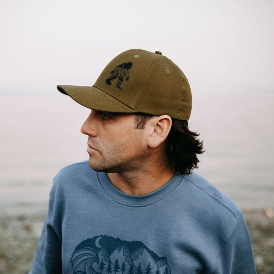 Nature Sasquatch Classic Flex Hat- Olive