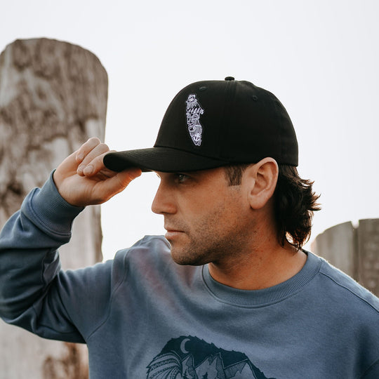 Vancouver Island Classic Flex Hat- Black