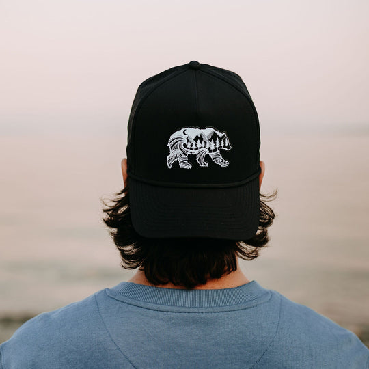 Spirit Bear Performance Hat- Black